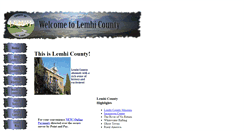 Desktop Screenshot of lemhicountyidaho.org